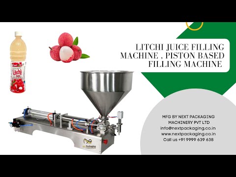 Litchi Juice Filling Machine
