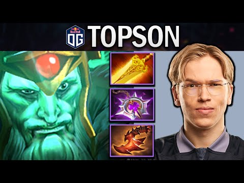 OG.TOPSON WRAITH KING WITH NULLIFIER-RADIANCE - DOTA 2 7.30 GAMEPLAY