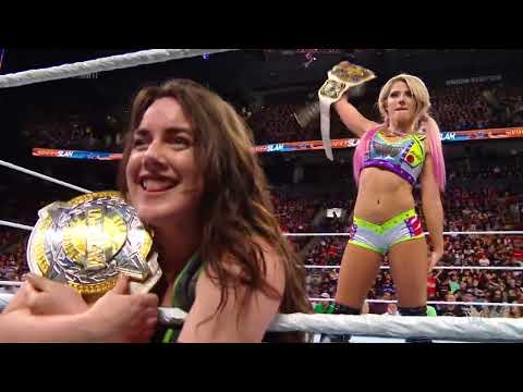 FULL MATCH: 1080pHD WWE Summerslam Kickoff 2019 Alexa Bliss & Nikki vs The IIconics