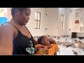 Peaceful Mother Baby Bonding Session Newborn Mom Life
