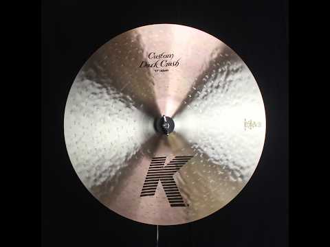 Zildjian 17" K Custom Dark Crash - 1148g (video demo) image 2