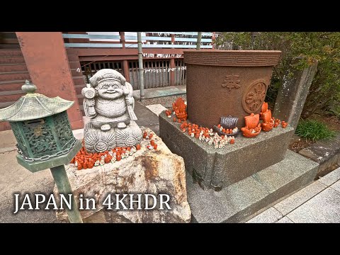 4K・ Walking and flying in Toride, Ibaraki・4K HDR