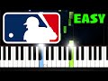 Baseball / Hockey Charge Stadium Organ Theme - EASY Piano Tutorial