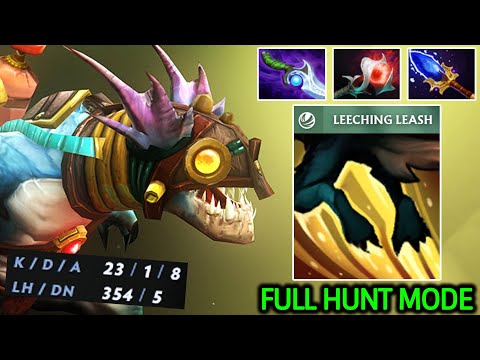 AGGRESSIVE SLARK MID FULL HUNT MODE – 23 KILLS MASS GANK! Dota 2