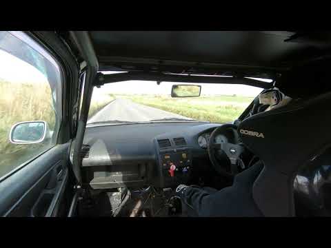 Watergate Bay closed road sprint 19th September 2021 Seat Ibiza onboard