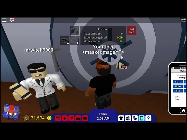 How To Rob Rocitizens Bank - roblox rocitizens money glitches
