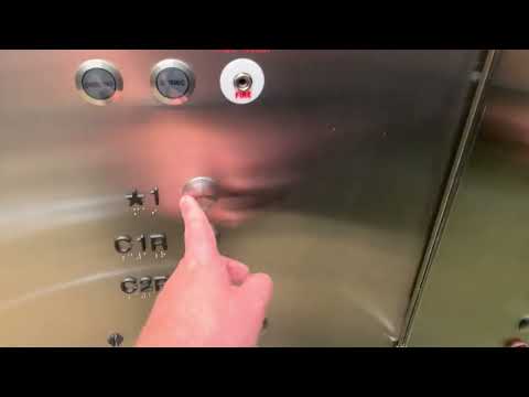 Schindler 5500 MRL Traction Concourse Elevator at 1 PENN in Manhattan, NYC, NY