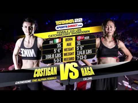 Celine Haga vs Catherine Costigan full fight