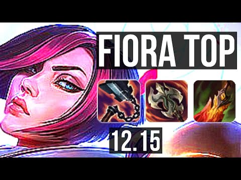 FIORA vs FIZZ (TOP) | 2.0M mastery, 6 solo kills, 900+ games | EUW Master | 12.15