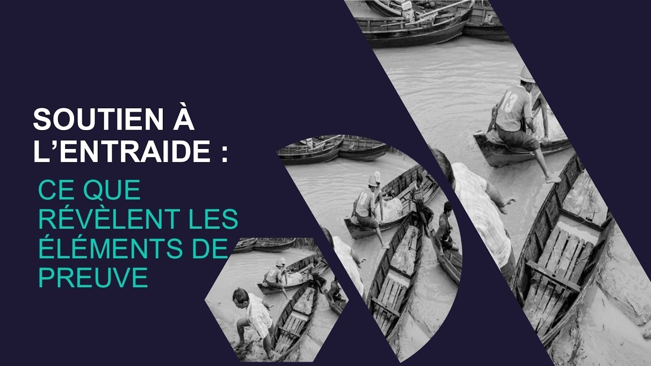 Soutenir l'entraide : ce que les données nous disent sur la réponse menée par les communautés