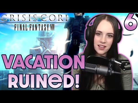 Crisis Core: FF7 - CLOUD'S WEAK STOMACH! Junon and Guard Scorpion - Part 6