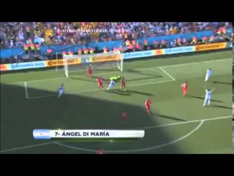 Pablo Giralt llora en el relato del gol de Di Maria a Suiza