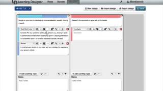 Creating a Lesson Plan with the Learning Designer