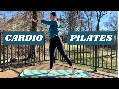10 MIN CARDIO PILATES WORKOUT (No Equipment || Low-Impact Cardio || Quick Cardio Workout)