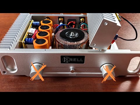 Musical Fidelity A1 speaker amplifier clone: volume control bypass in 10 minutes