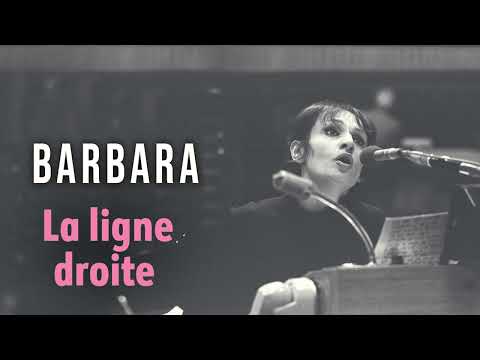 Barbara & Georges Moustaki - La ligne droite (Audio officiel)