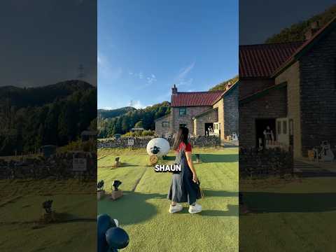 Step Into the World of Shaun the Sheep in Japan(@sribaruara)