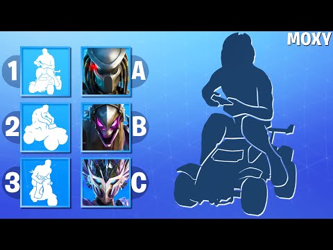 Guess The Dance And Skin #6 - Fortnite Challenge By Moxy