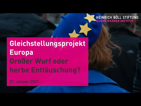 StreitWert: Gleichstellungsprojekt Europa - Großer Wurf oder herbe Enttäuschung?