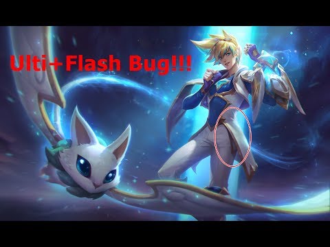 Ezreal R+Flash Bug !!