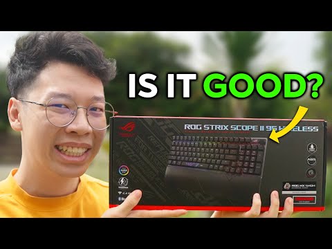 The BEST Wireless Gaming Keyboard.