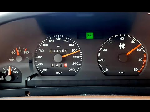 1994 Alfa Romeo 155 2.5 V6 163hp 0-205kph