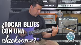 Video thumbnail for ¿Tocar blues con una guitarra Jackson? by Musical Cedar
