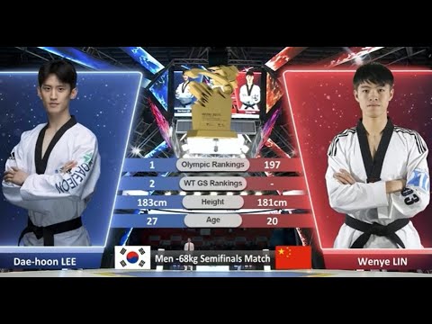 (Semi-Final) Lee Dae Hoon (KOR) vs Wenya Lin (CHN) Grand Slam Final & 2020 Olympic Qualification