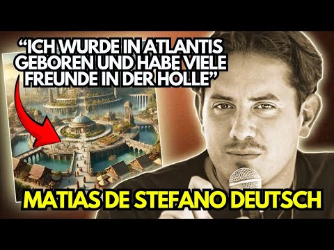 Was Matias de Stefano auf Deutsch sagt wird dein Weltbild vom Gesicht des Planeten fegen