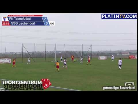 05.11.16 U13 Tecnofutbol- NSG Leobendorf - 3:0  (1. Halbzeit / 29:00) am 05.11.2016 14:30