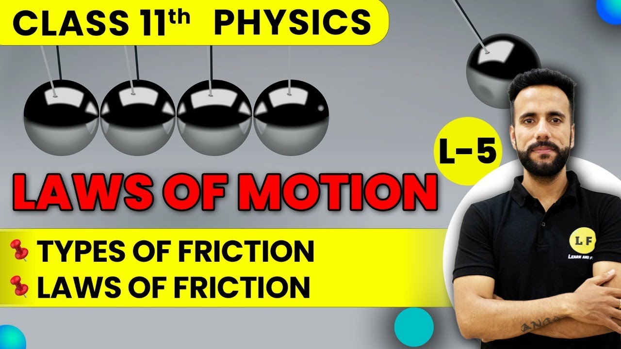 CBSE Class 11 Physics | Laws Of Motion | Types Of Friction | Laws Of Friction | Ashu Sir