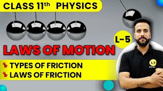CBSE Class 11 Physics | Laws Of Motion | Types Of Friction | Laws Of Friction | Ashu Sir
