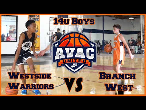 Branch West VS Westside Warriors  | Season Opener | 14u Boys | 09/17 & 09/18 | AVAC 2022