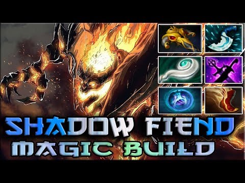 Dota 2 - Half of the Abuse [Shadow Fiend] Nonstop Shadowraze - 7.21 Magic Build
