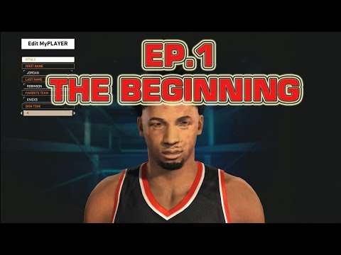 NBA 2K15 PS4  MyCareer EP. 1:The Beginning