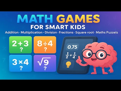 Math Games for kids: + - ÷
