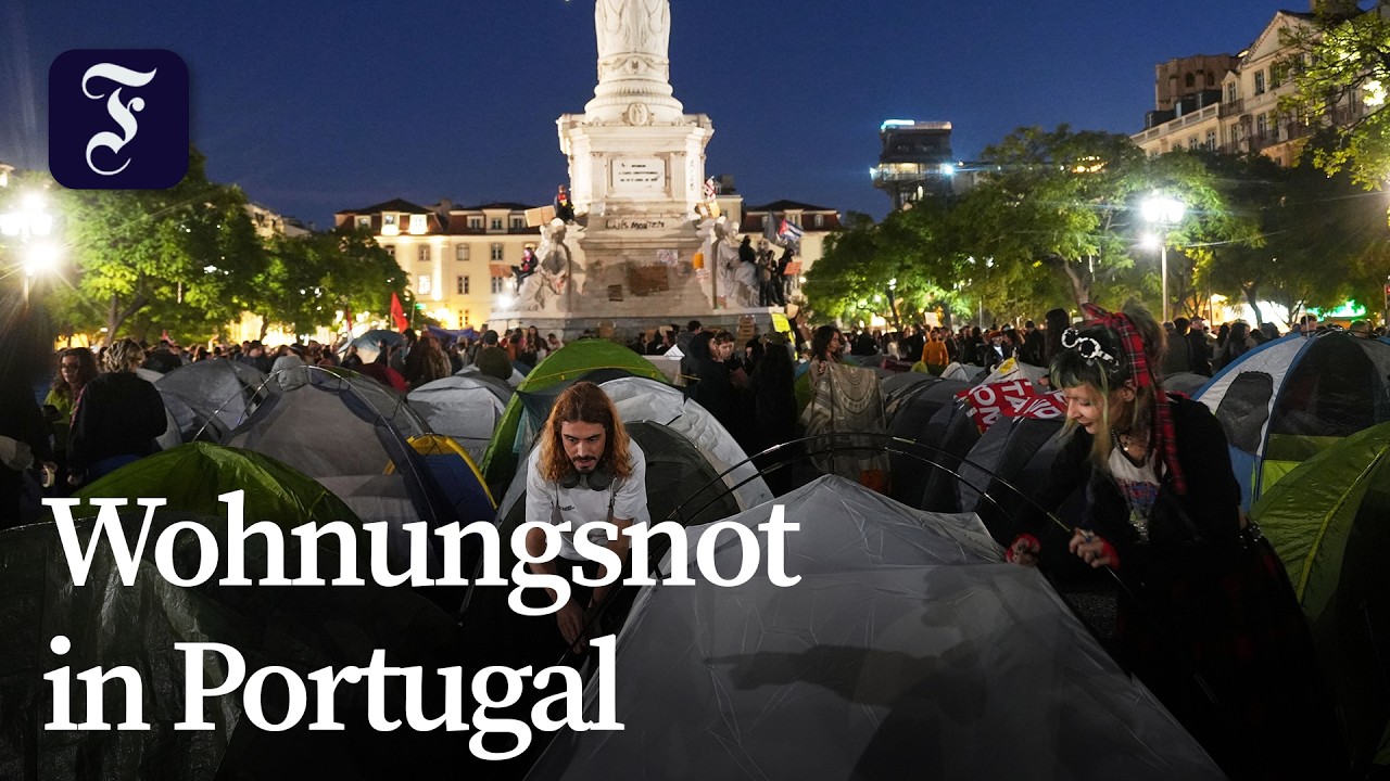 Lissabon: Polizei räumt Protestcamp gegen Wohnungsnot