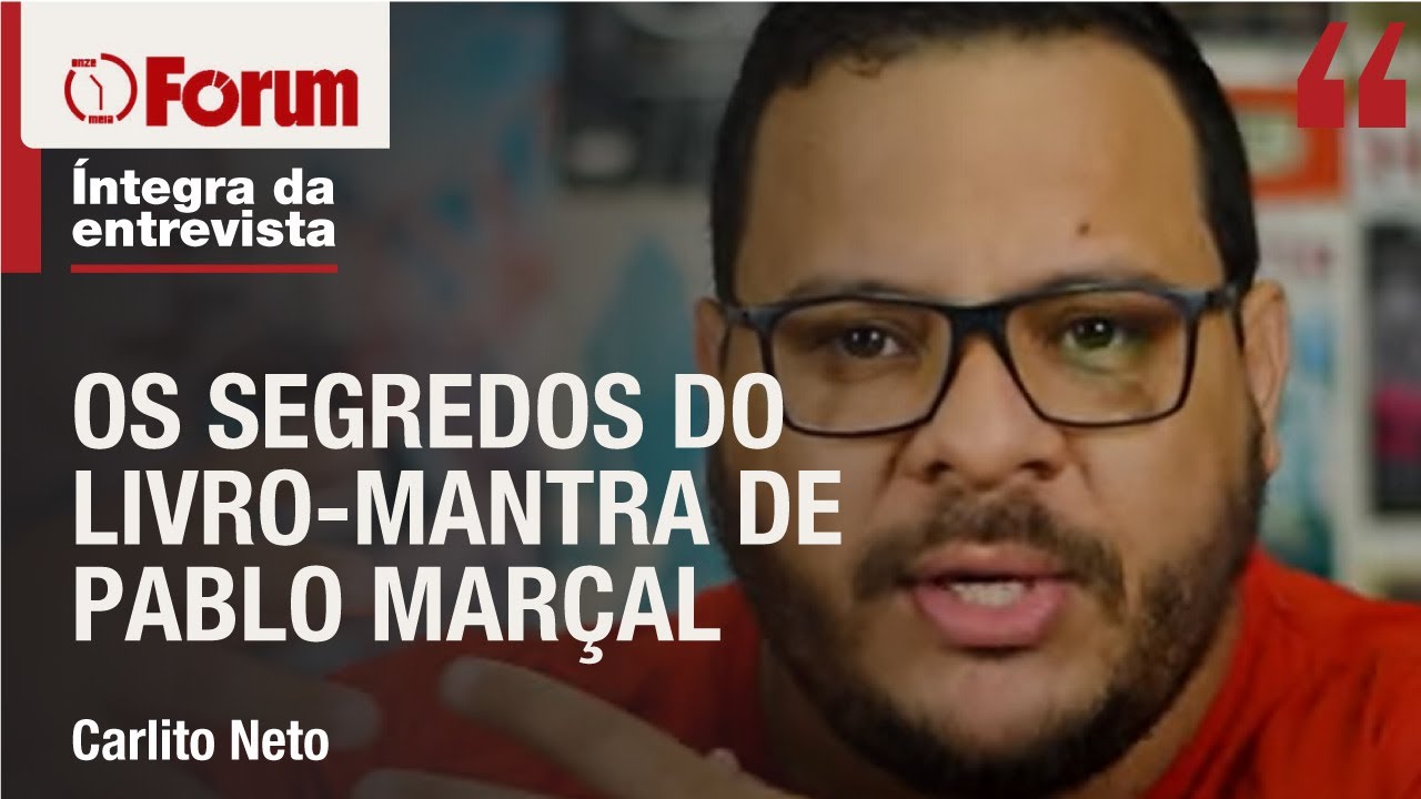 Carlito Neto explica baixaria entre Marçal e Nunes, Sergio Moro réu e eleição em Sergipe