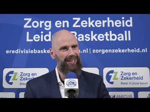 Interviews na Zorg en Zekerheid Leiden - Kangoeroes Basket Mechelen, 29 apr. 2022