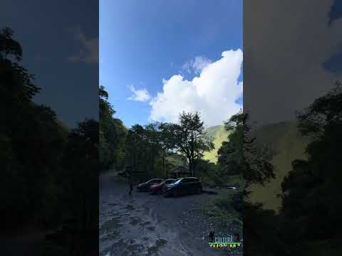 Un 360 del sitio donde encontraron la Cascada La 70 en la vía a #Chivor #Boyacá.