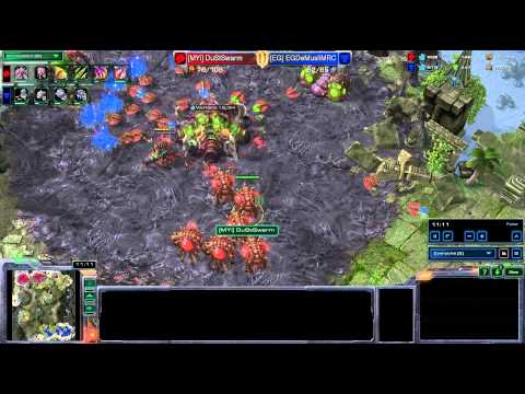HD Starcraft 2 EG.Demuslim v MYI.DustSwarm TvZ Heart of the Swarm