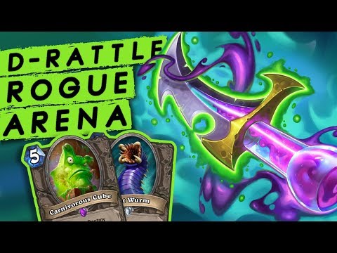 INCREDIBLE Deathrattle Rogue Arena | Rastakhan's Rumble | Hearthstone