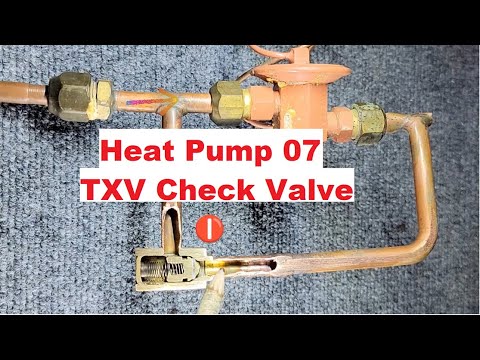 Wärmepumpe 07 TXV & Rückschlagventil