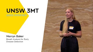 UNSW 3MT 2022 Winner - Breath Analysis for Early Disease Detection