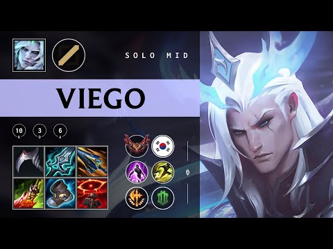 Viego Mid vs Tristana - KR Grandmaster Patch 25.24