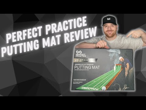 THIS WILL MAKE YOU A BETTER PUTTER! Perfect Practice Putting Mat - FULL REVIEW