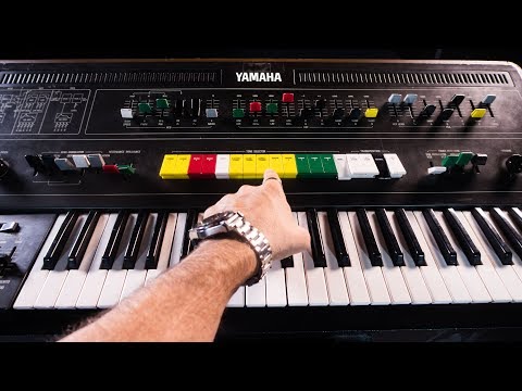 Yamaha CS-50 Polyphonic Synthesizer 1977 - Black - shipping possible inquire image 12