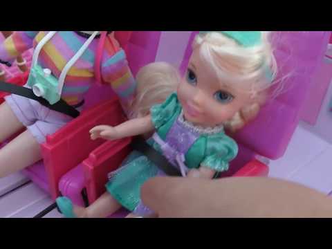 Top AIRPLANE ! ELSA toddler gets AIRSICK in Barbie's Plane   Travel Adventure