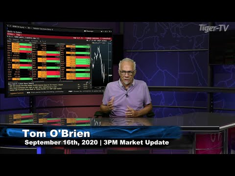 September 16th, 3PM ET Market Update on TFNN - 2020