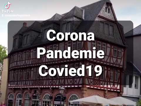Corona Pandemie  in Frankfurt am Main.